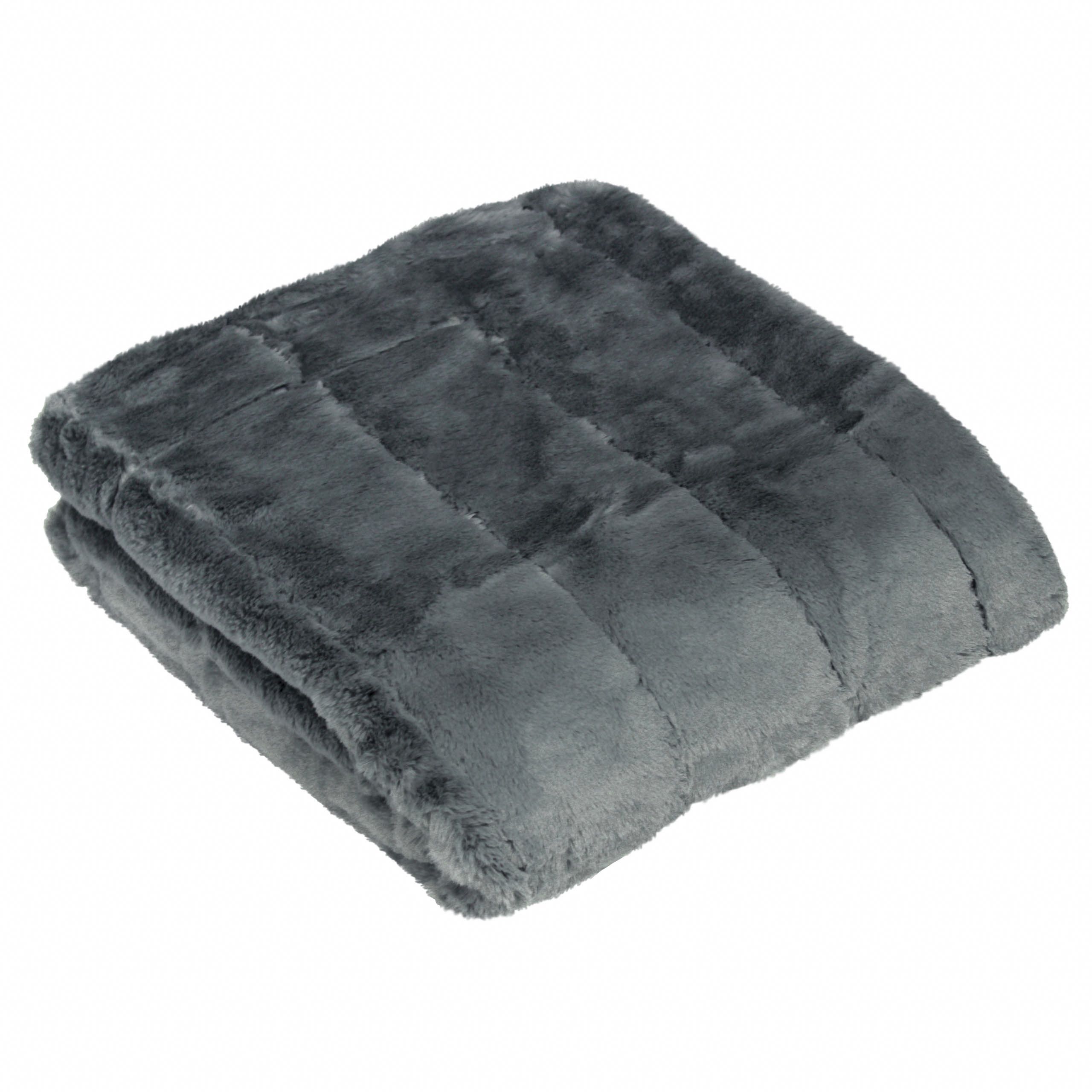 Paoletti Empress Alaskan Faux Fur Throw