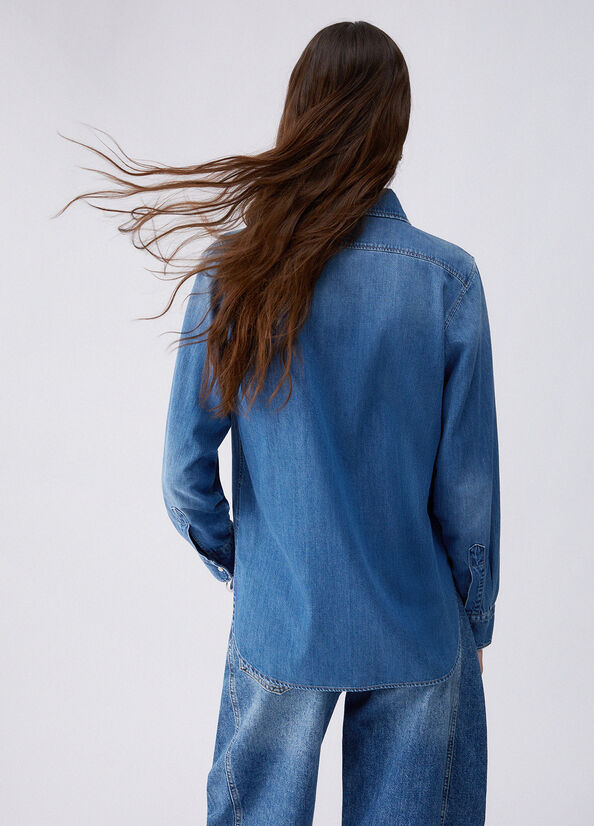 Camicia in denim