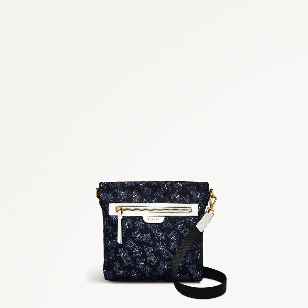 Finsbury Park - Calligraphy Small Ziptop Cross Body Bag - OHE24104