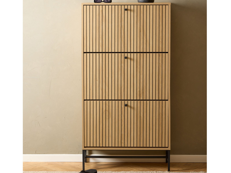 Szafka na buty Harper Lamel 140x71 cm