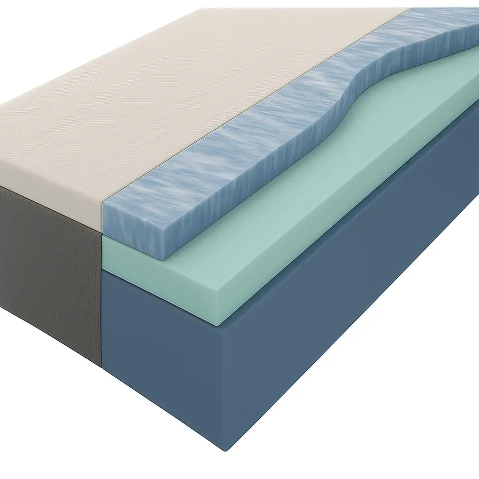 Matras Mila koudschuim - 90x210x24 cm