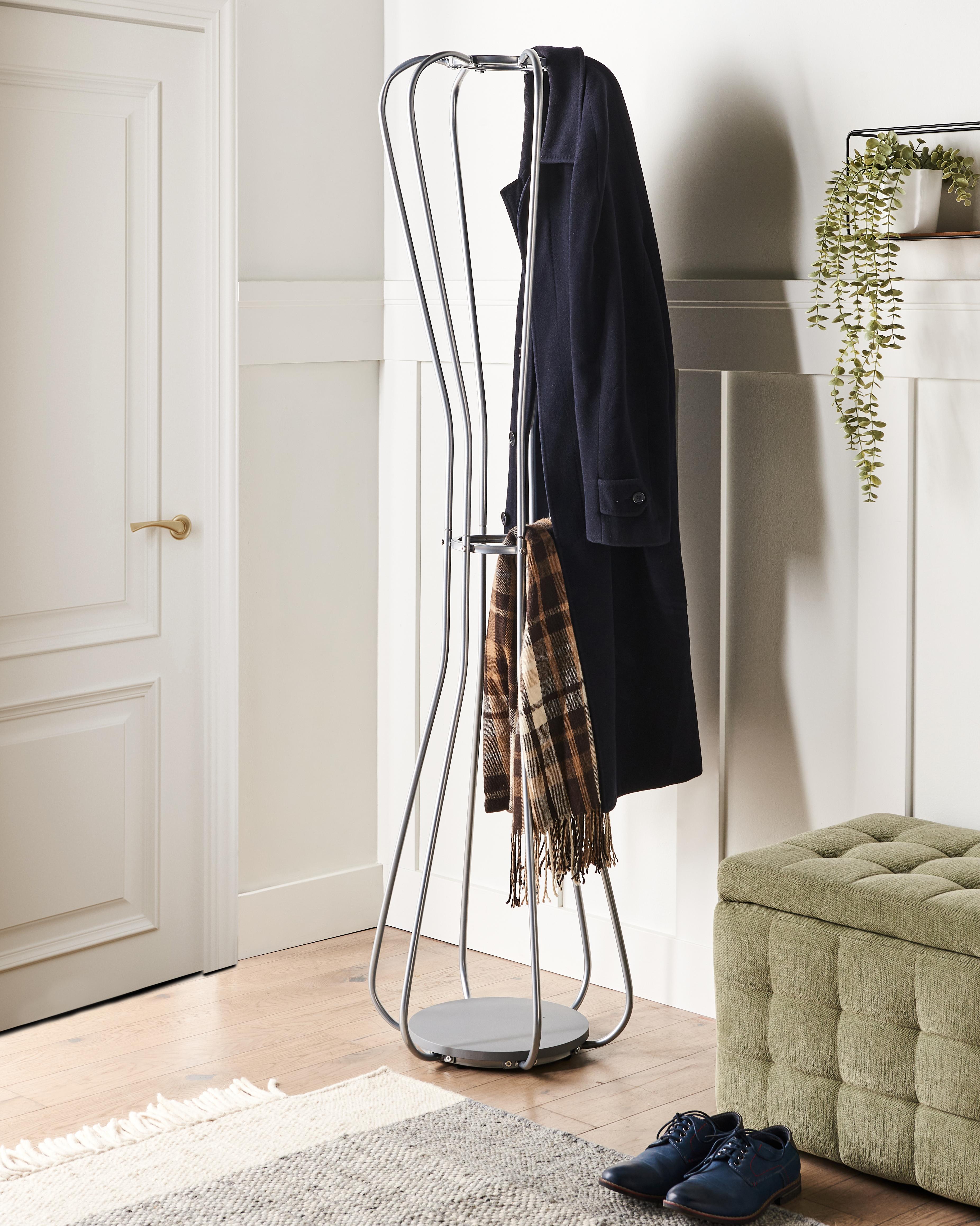 Coat Stand ORDWAY Silver