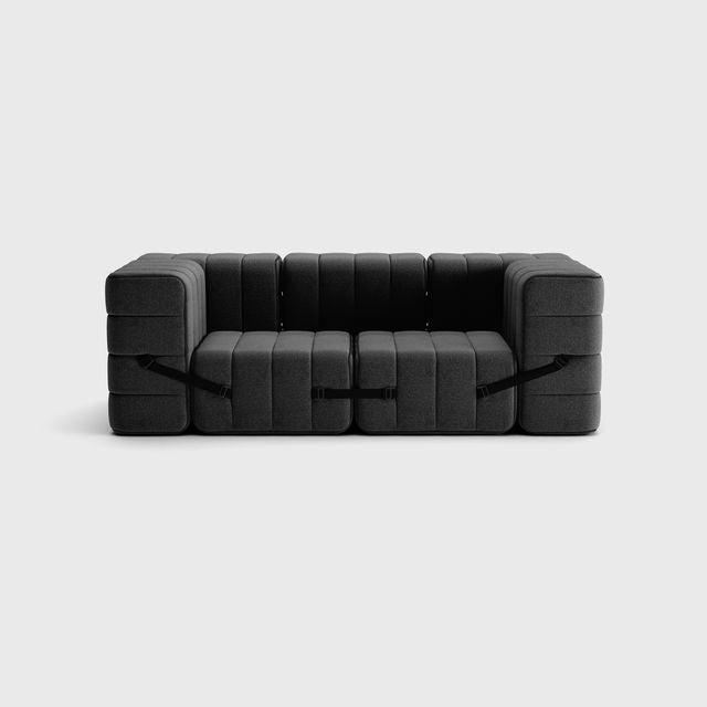 Curt-Set 7 - e.g. Flexibele 2-zitter - Dama - Donkerblauw
