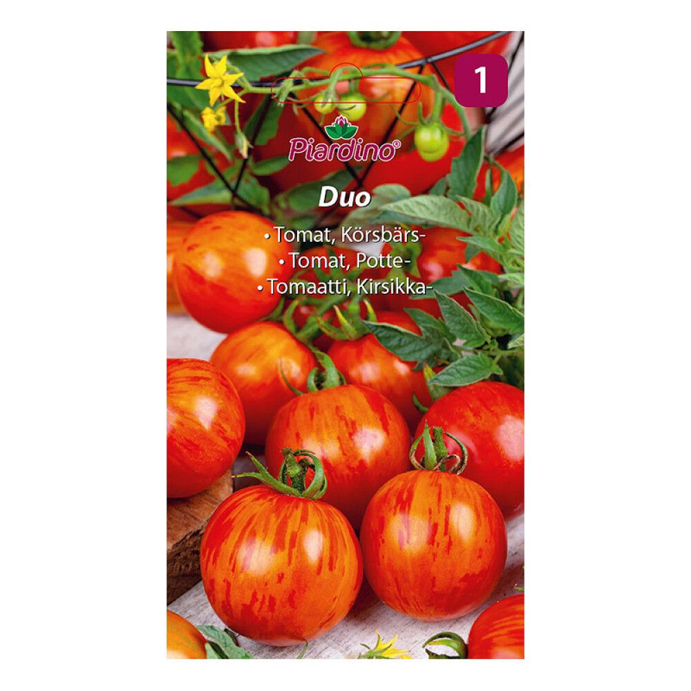 GRØNNSKASFRØ PIARDINO TOMAT DUO