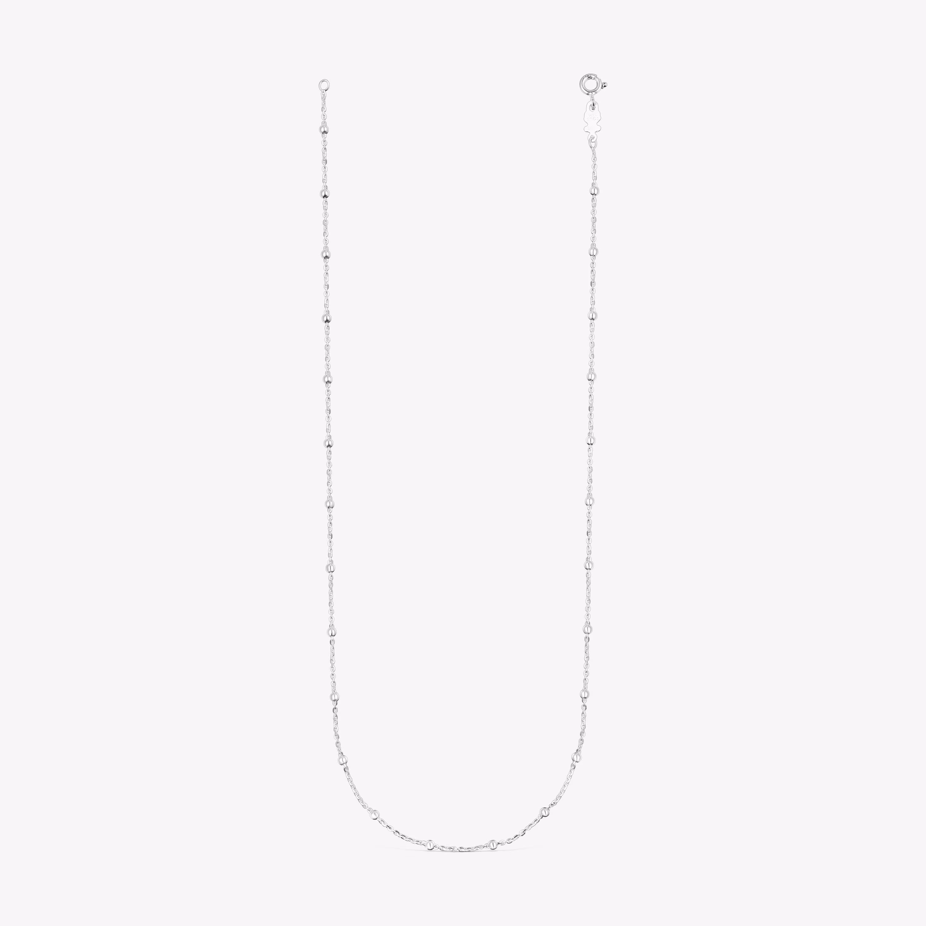 Gargantilla bolitas de plata, 44 cm TOUS Chain