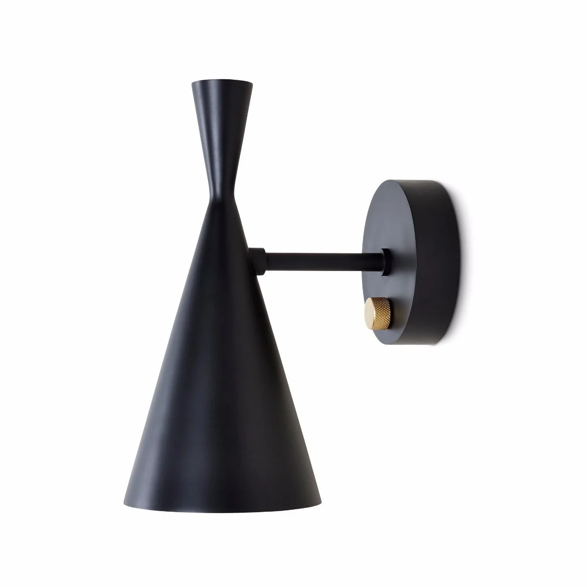 Tom Dixon - Beat Wandleuchte, schwarz