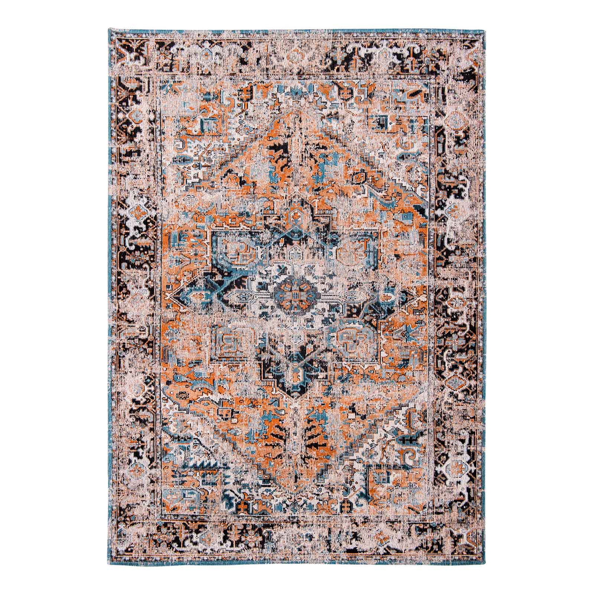 Louis De Poortere vloerkleed Seray Orange - roze - 170x240cm
