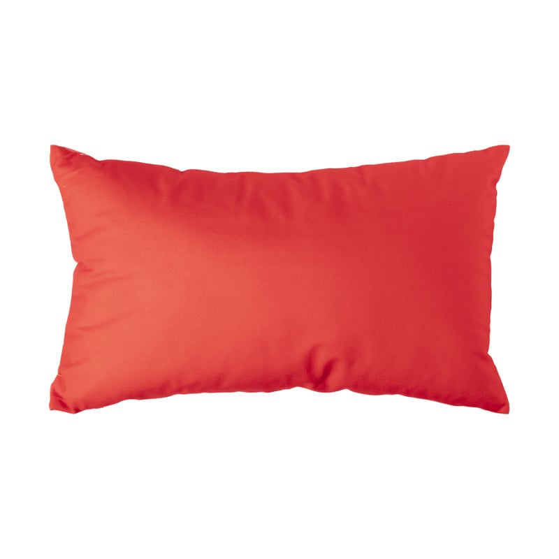 Kussen smile - roze/geel - 30x50 cm