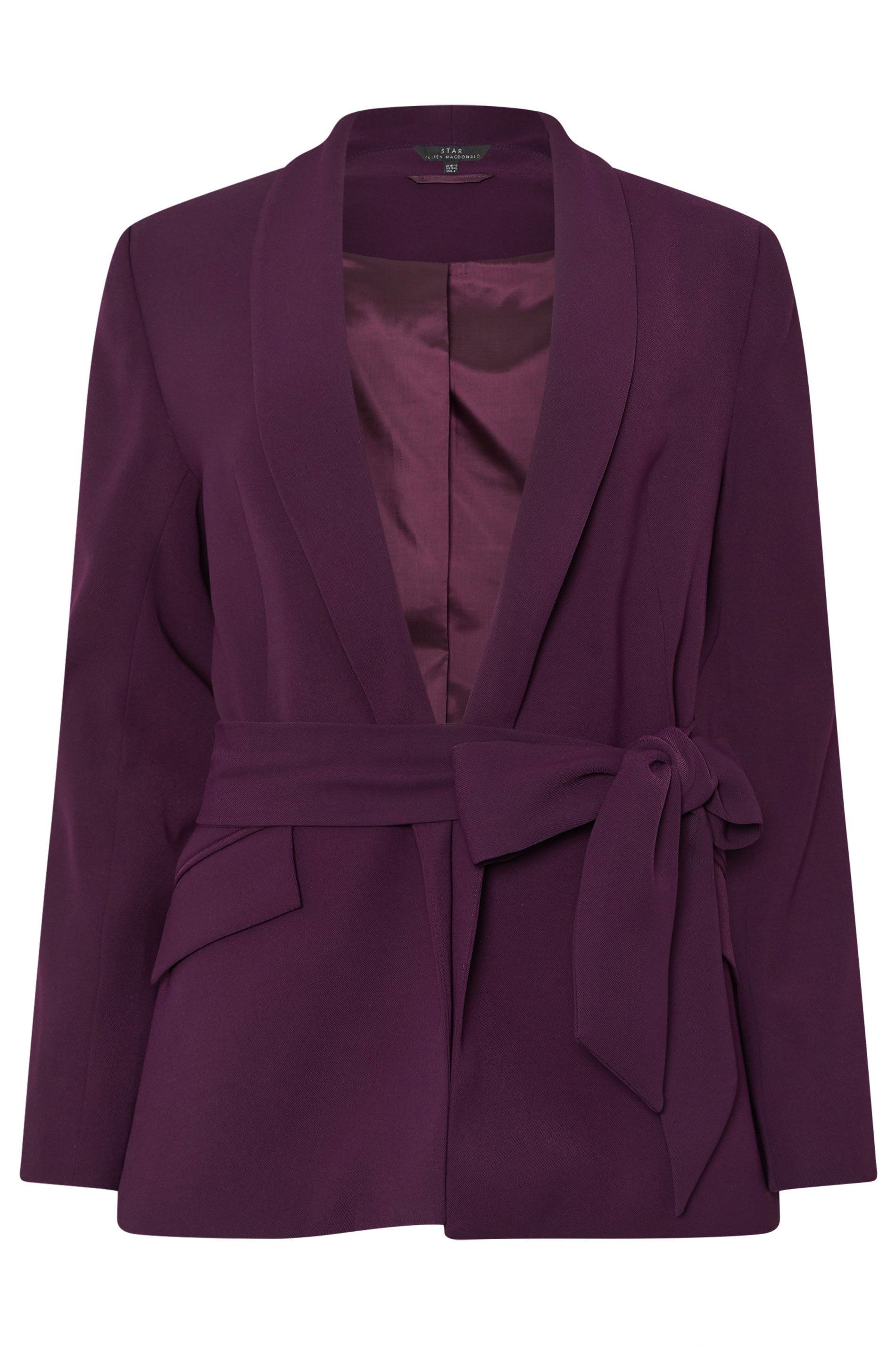 Star by Julien Macdonald Tailored Belted Blazer Jacket