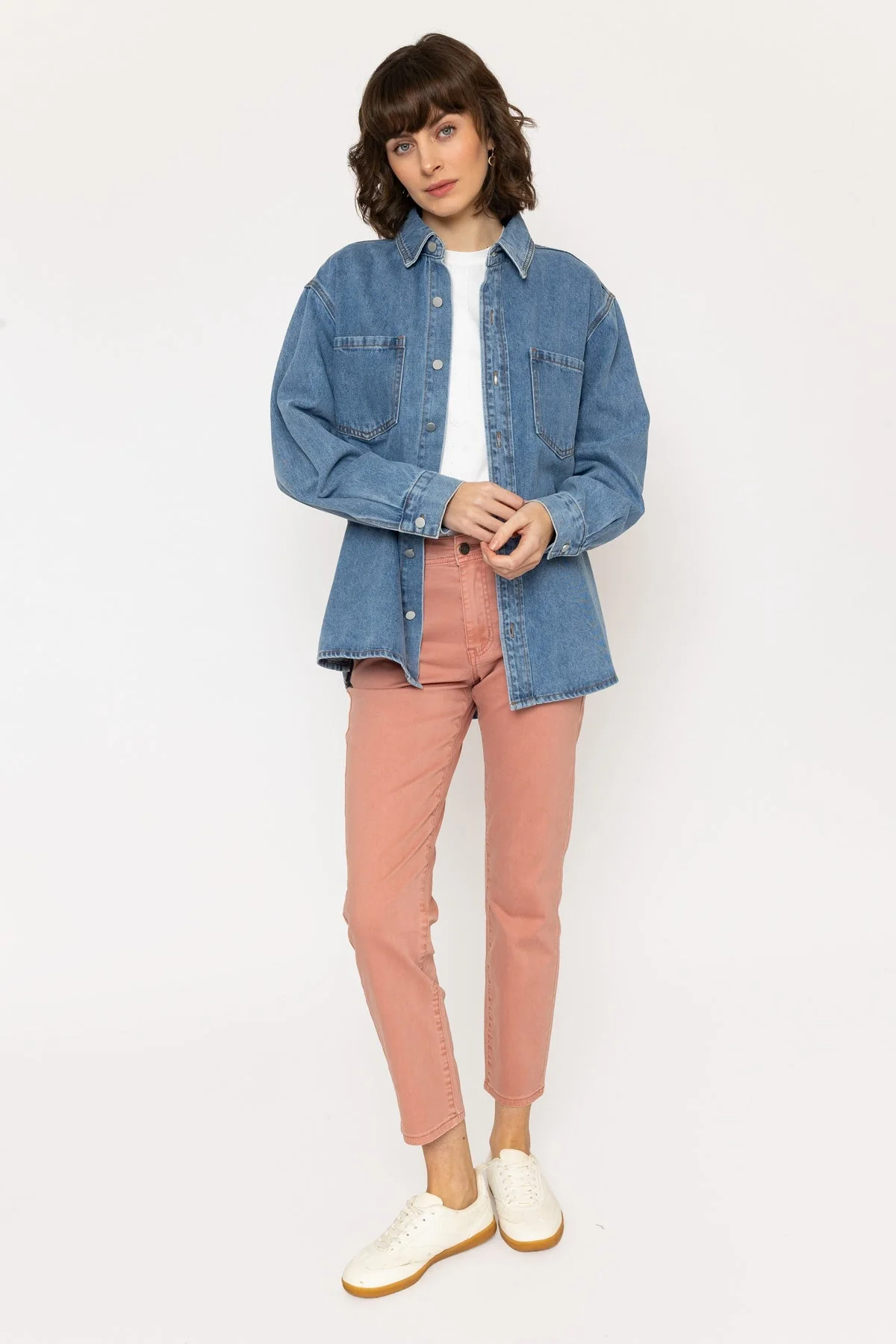 Blue Denim Cotton Shirt