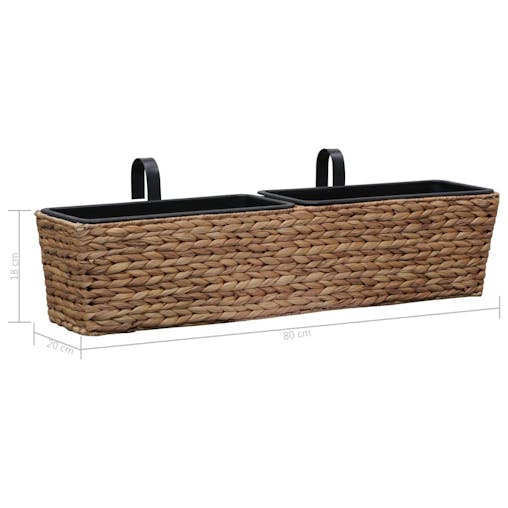 NNEVL Garden Planters 2 pcs Water Hyacinth