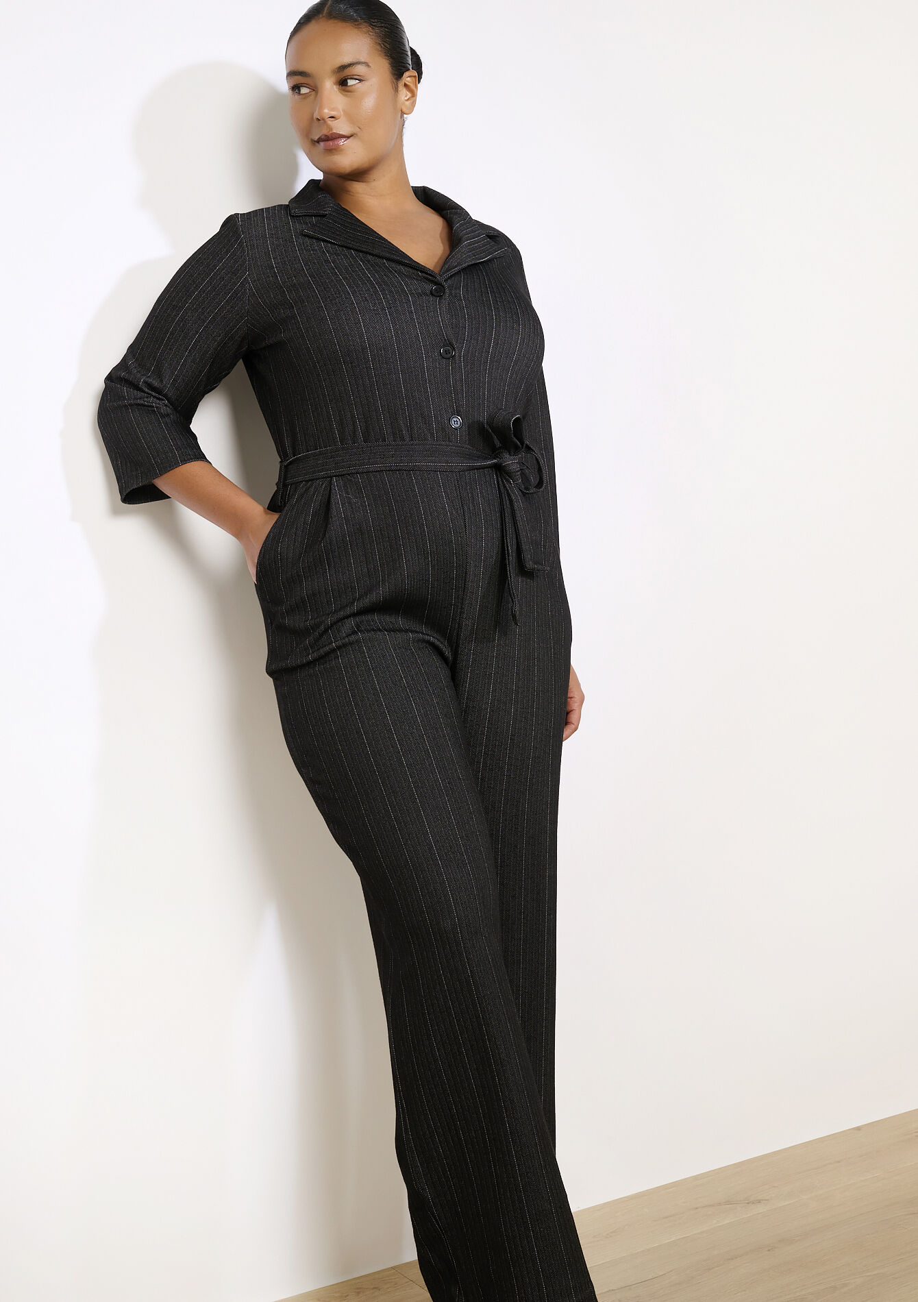 Vloeiende tailored jumpsuit
