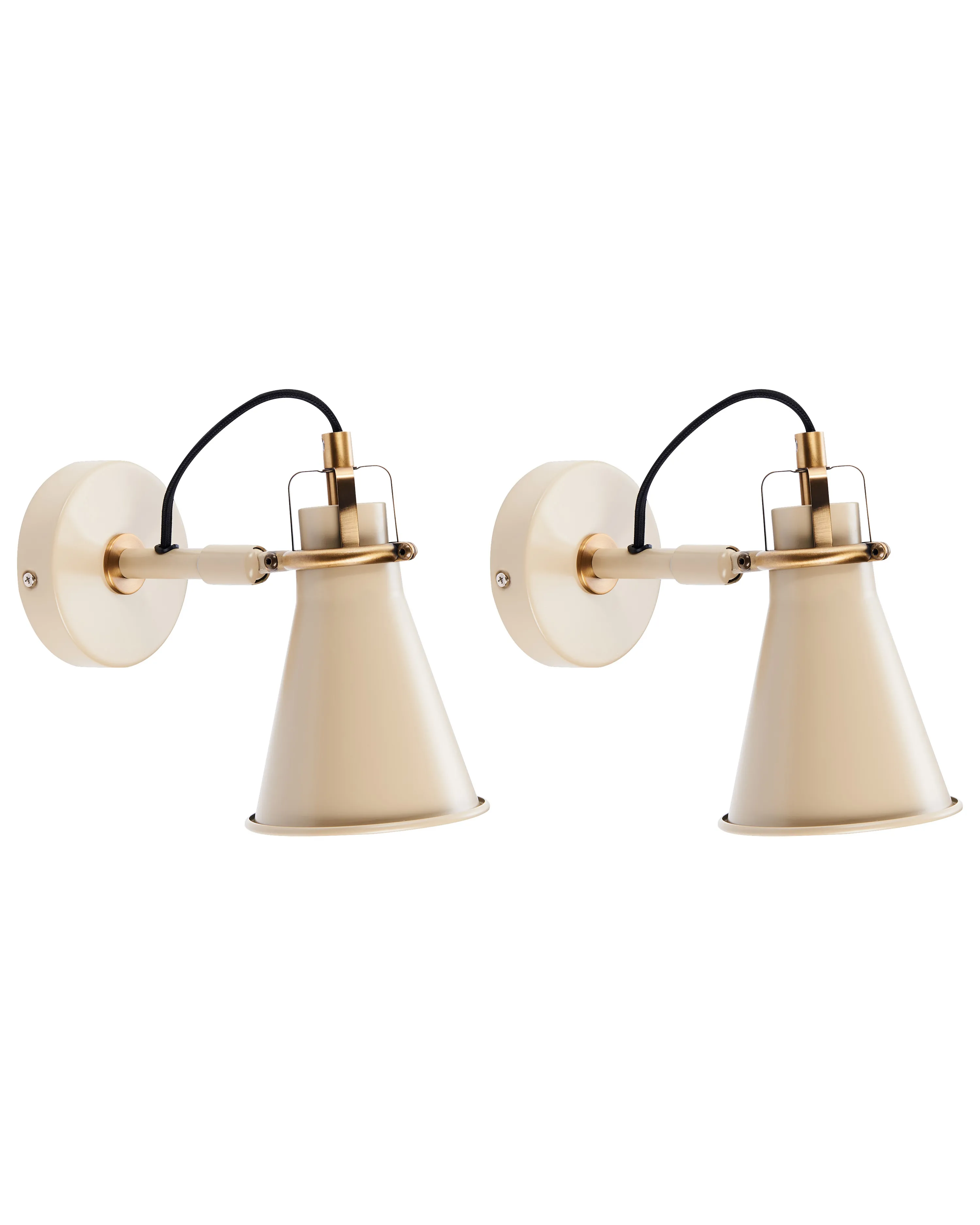Floor Lamp MOYOLA Adjustable Metal Beige