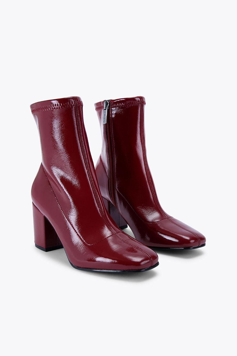 Carvela Strut Ankle' Patent Boots