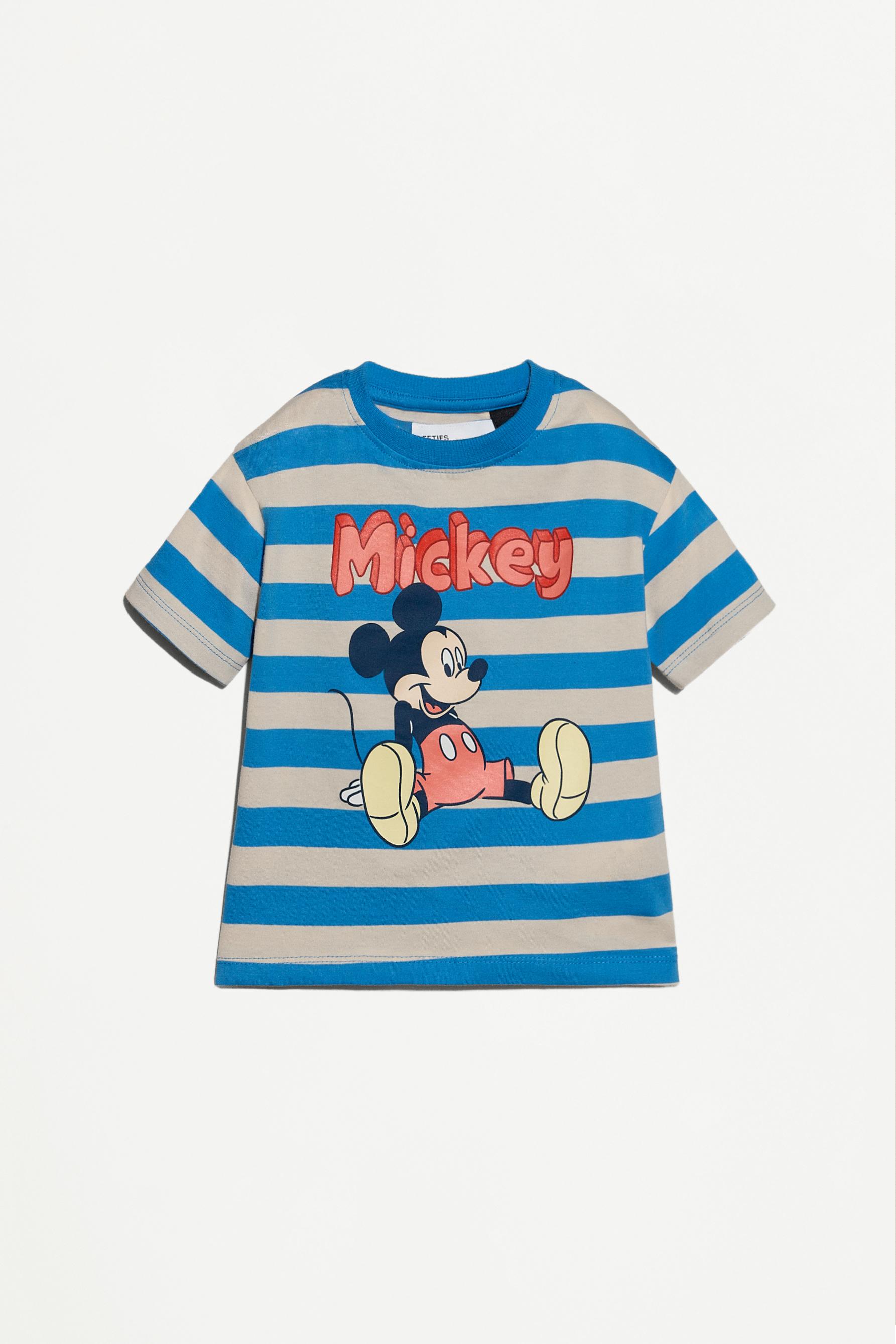 Set Mickey Mouse ©Disney camiseta rayas y pantalón