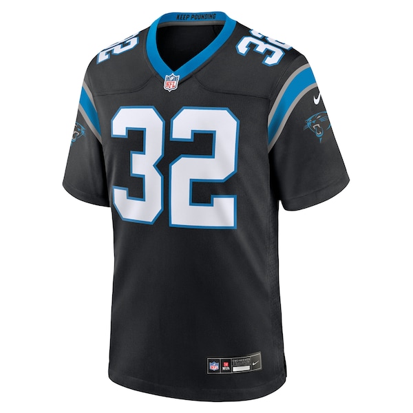 Trevin Wallace Carolina Panthers Nike Team Game Jersey -  Black