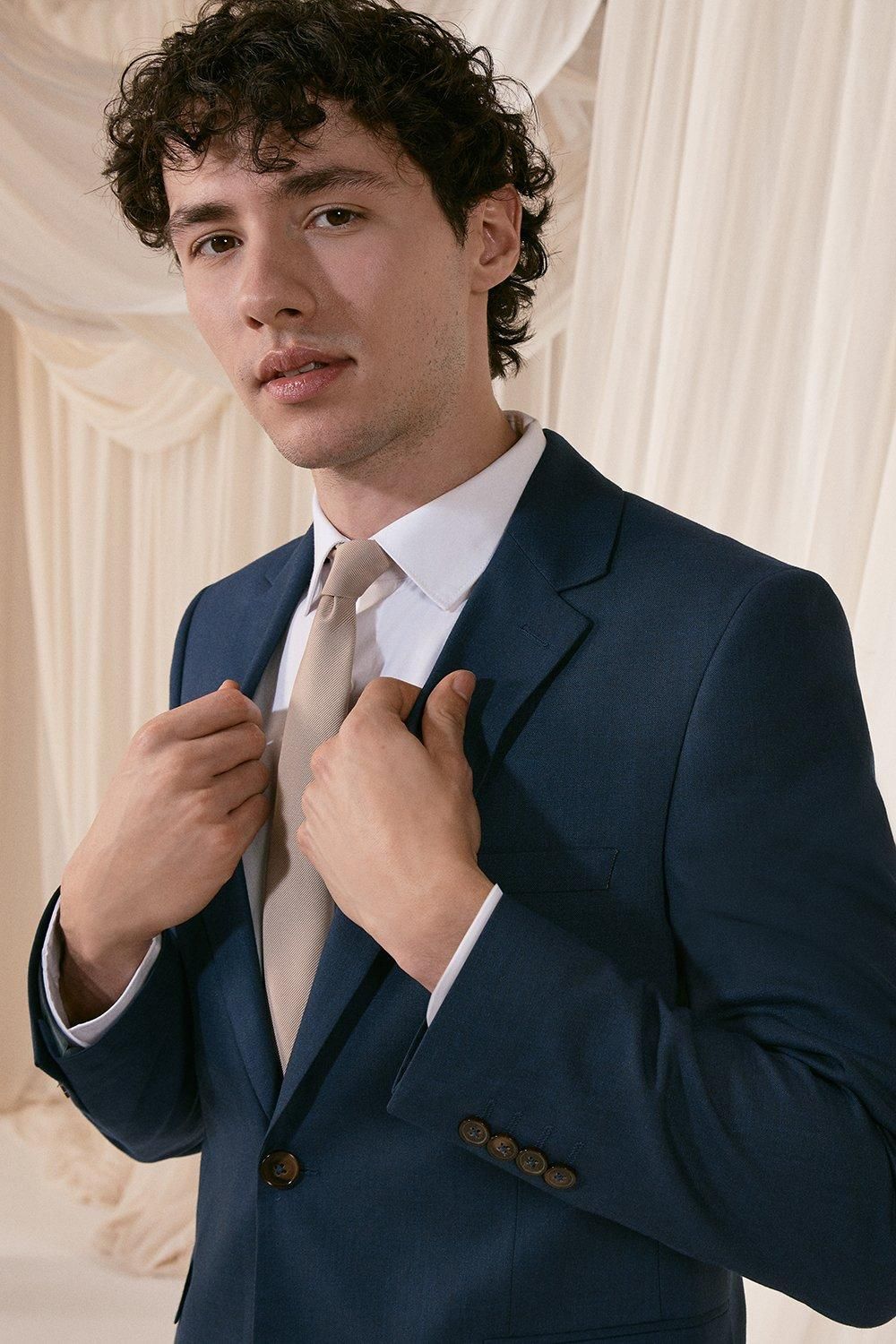 Burton Champagne Slim Tie