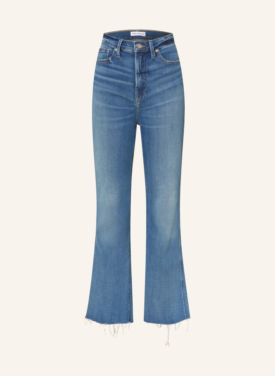 GOOD AMERICAN Flared Jeans SOFT TECH GOOD KICK FLARE