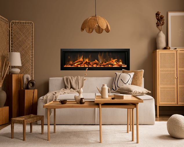 Amantii Smart 50" Electric Deep Built-in only comes with optional black steel surround