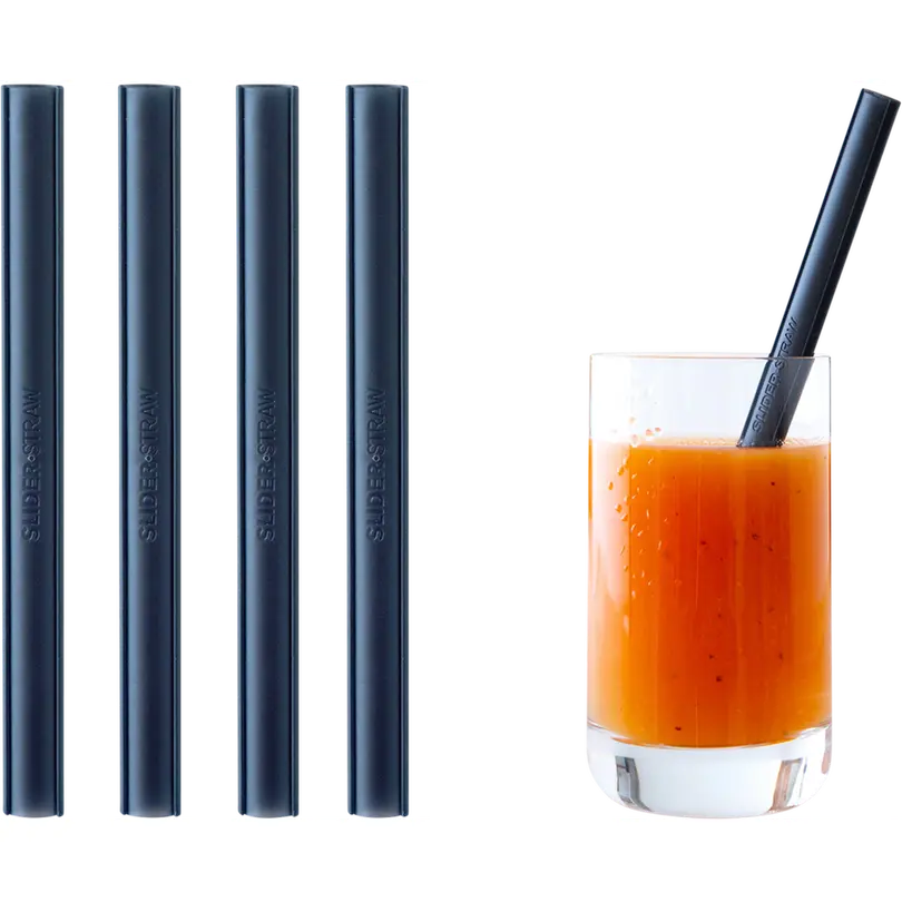 Trinkhalm 4er-Set SliderStraw