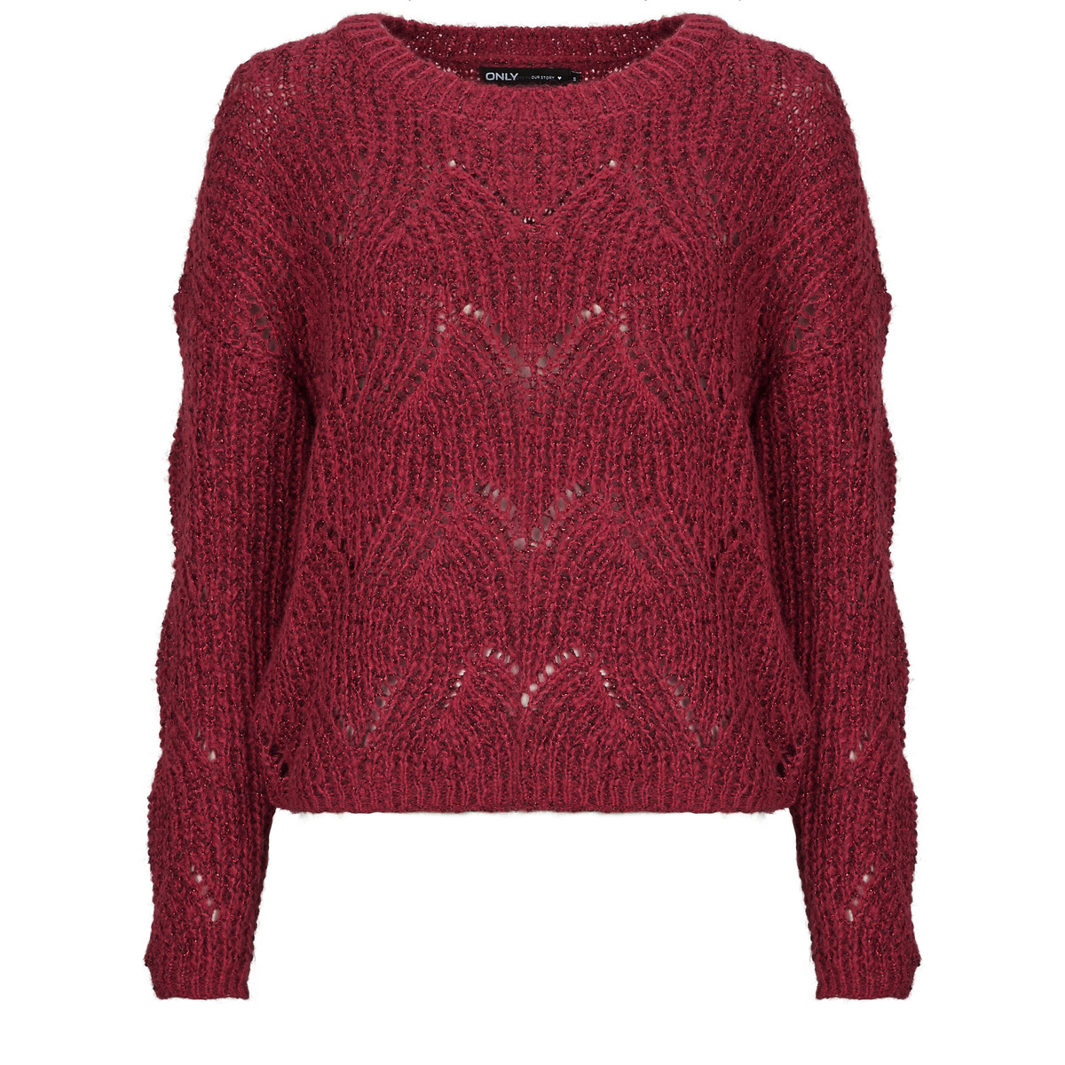 Only - ONLHANJA LS GLITTER - Bordeaux