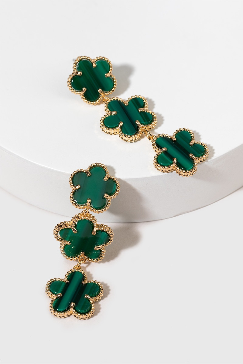 Stephania Flower Earrings