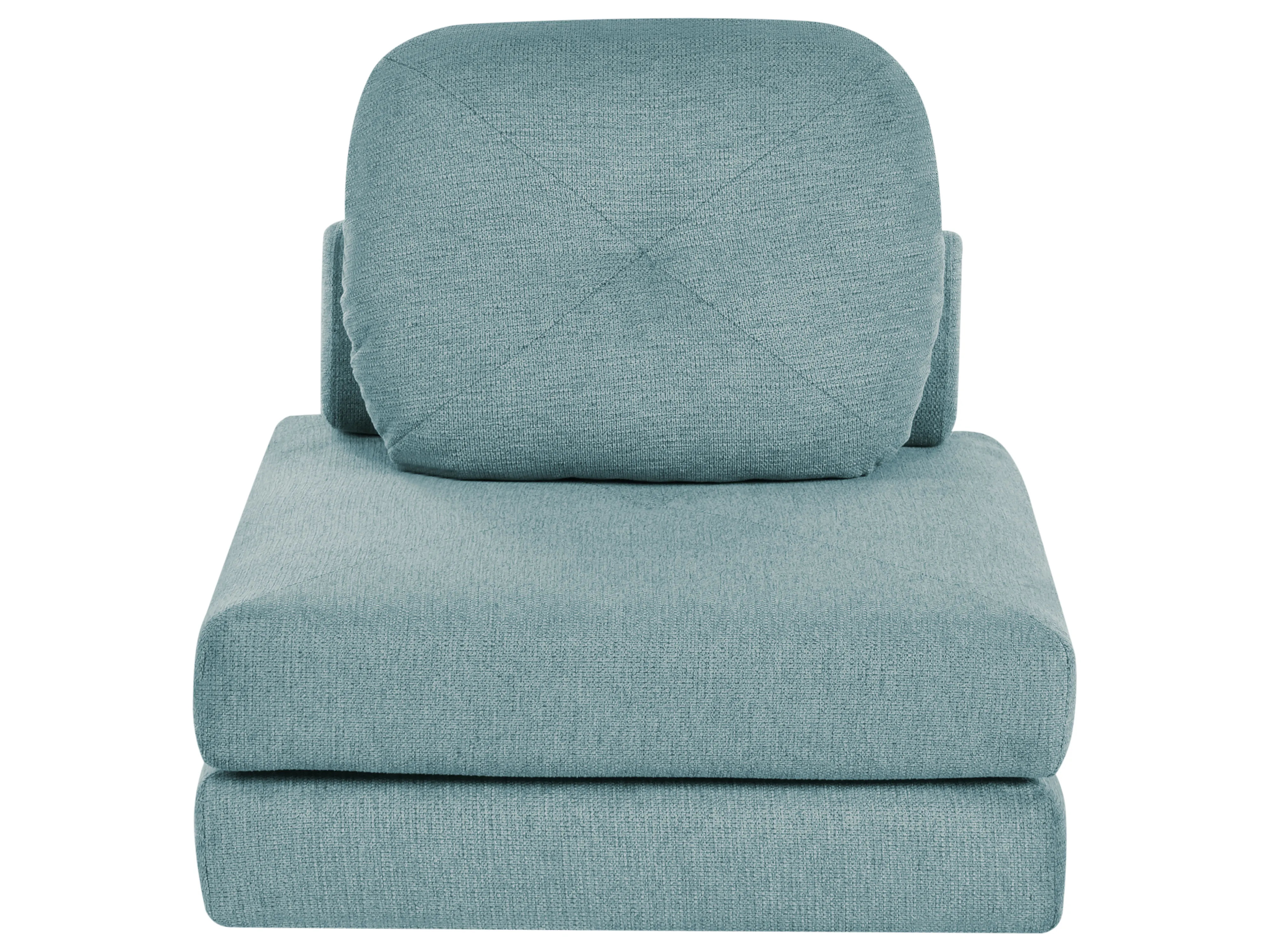 Single Sofa Bed OLDEN Fabric Mint Green