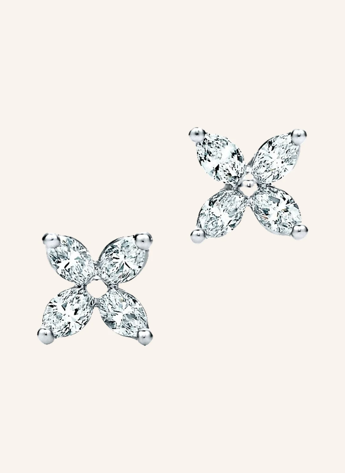 TIFFANY & Co. Ohrstecker TIFFANY VICTORIA® aus Platin