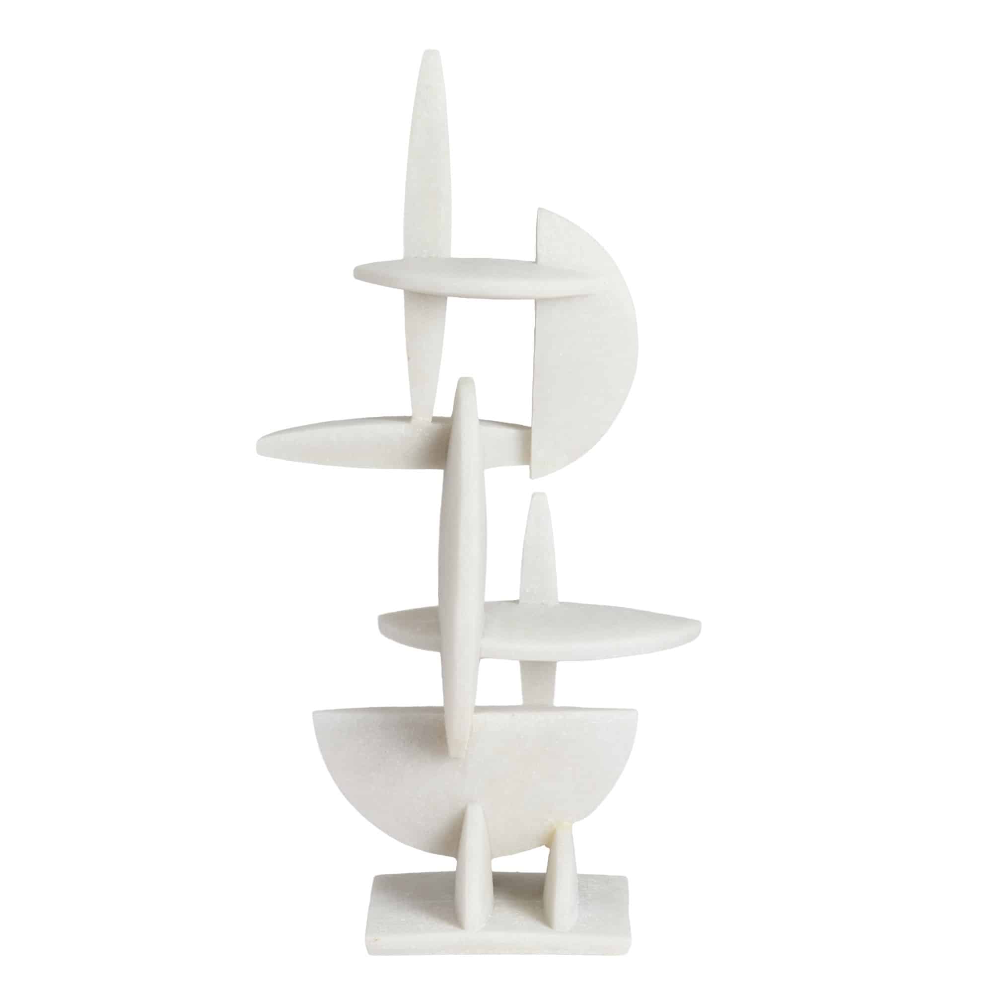 Light & Living ornament Giselle - wit - 26x18x52.5cm