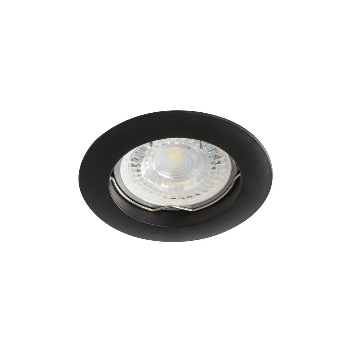 Oprawa wpuszczana okrągła czarna 8cm VIDI 1xGX5.3x50W IP20 Kanlux