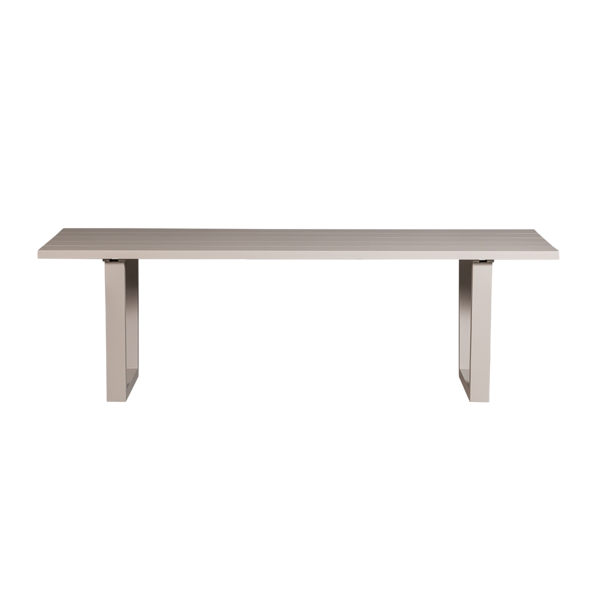 WOOOD tuintafel Bear - Aluminium - Zand - 75x240x87