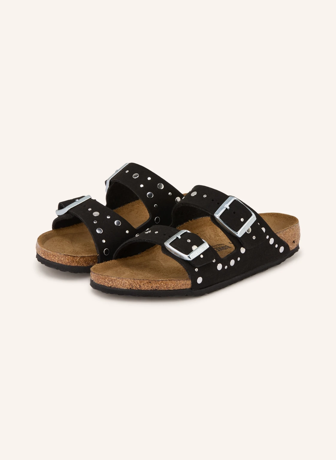 BIRKENSTOCK Pantoletten ARIZONA RIVET BORDER mit Nieten