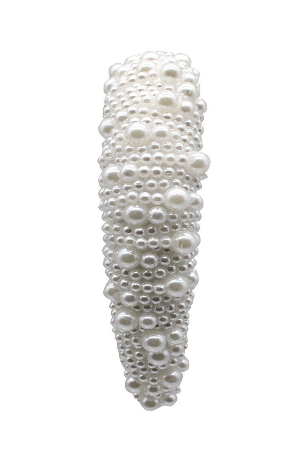 SVNX Pearl Headband with Assorted Sized Pearls Detailing