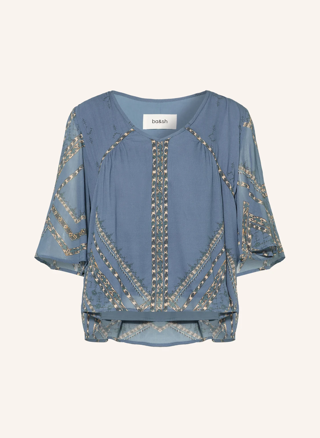 ba&sh Blusenshirt PLACIDO mit 3/4-Arm