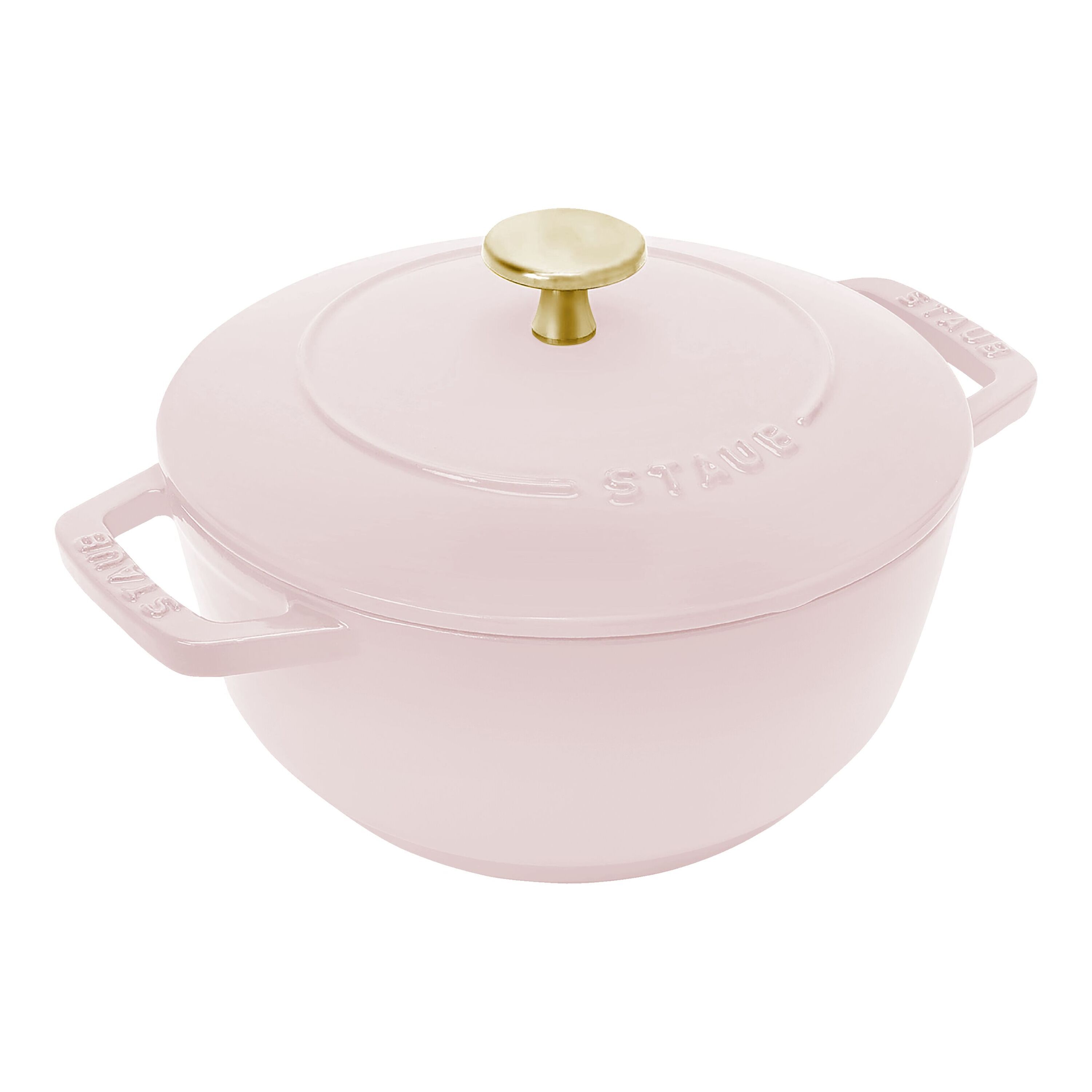 18 cm round Cast iron French oven sorbet rose
