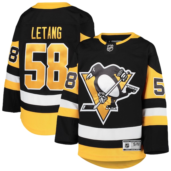 Kris Letang Pittsburgh Penguins Youth Premier Player Jersey - Black