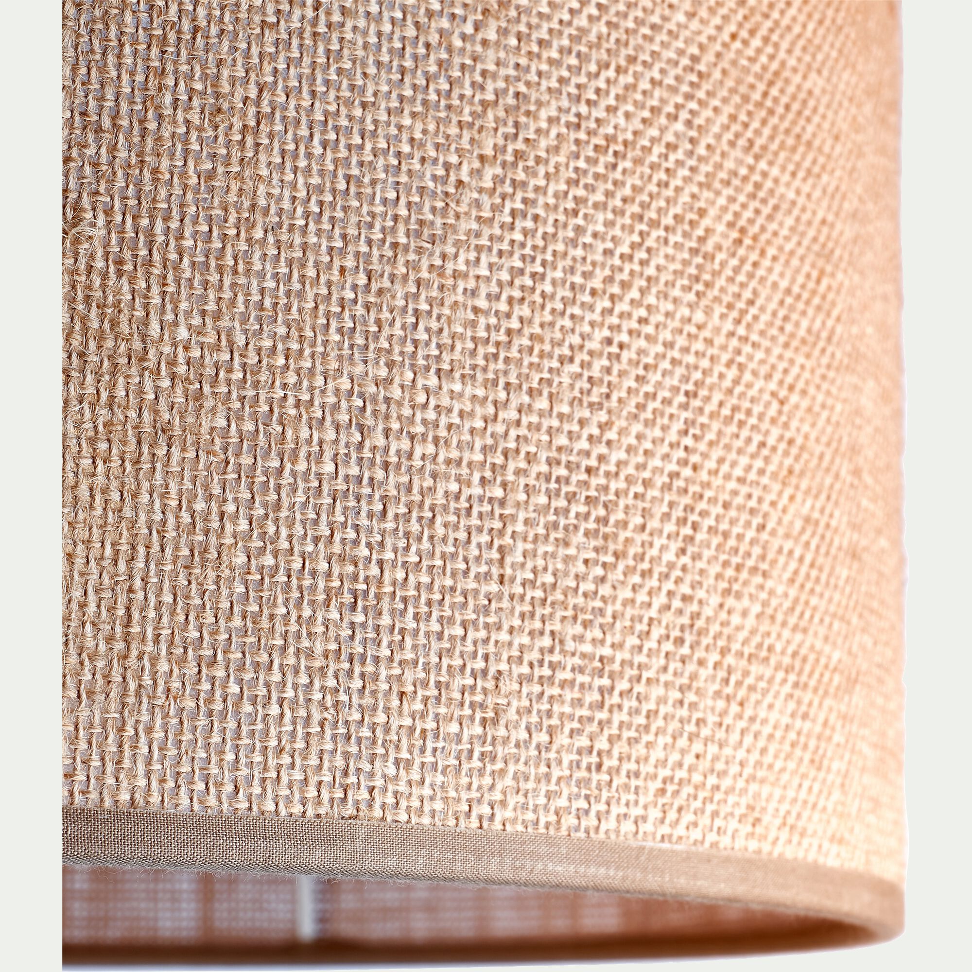 ANDEL - Abat-jour cylindrique en jute D35cm - naturel