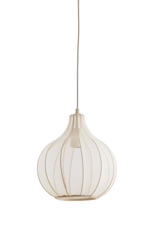 Light & Living hanglamp ELATI - Ø29x31cm - bruin