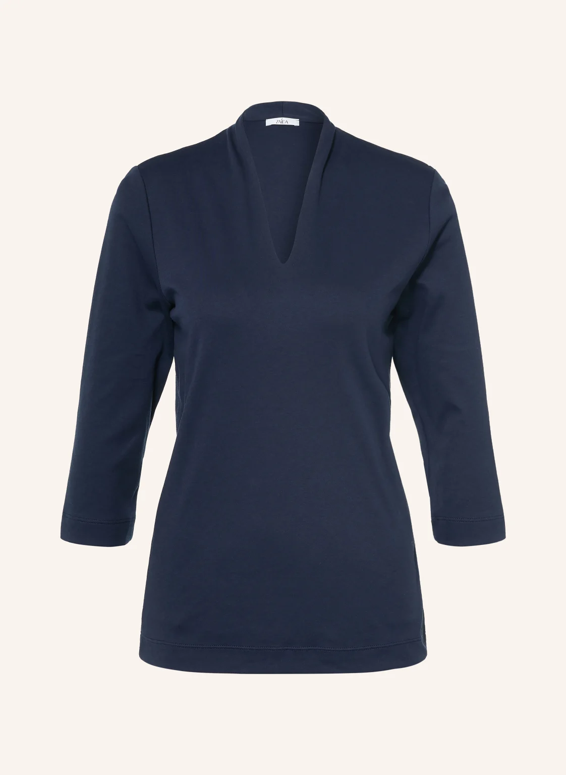ZAÍDA Shirt mit Kelchkragen