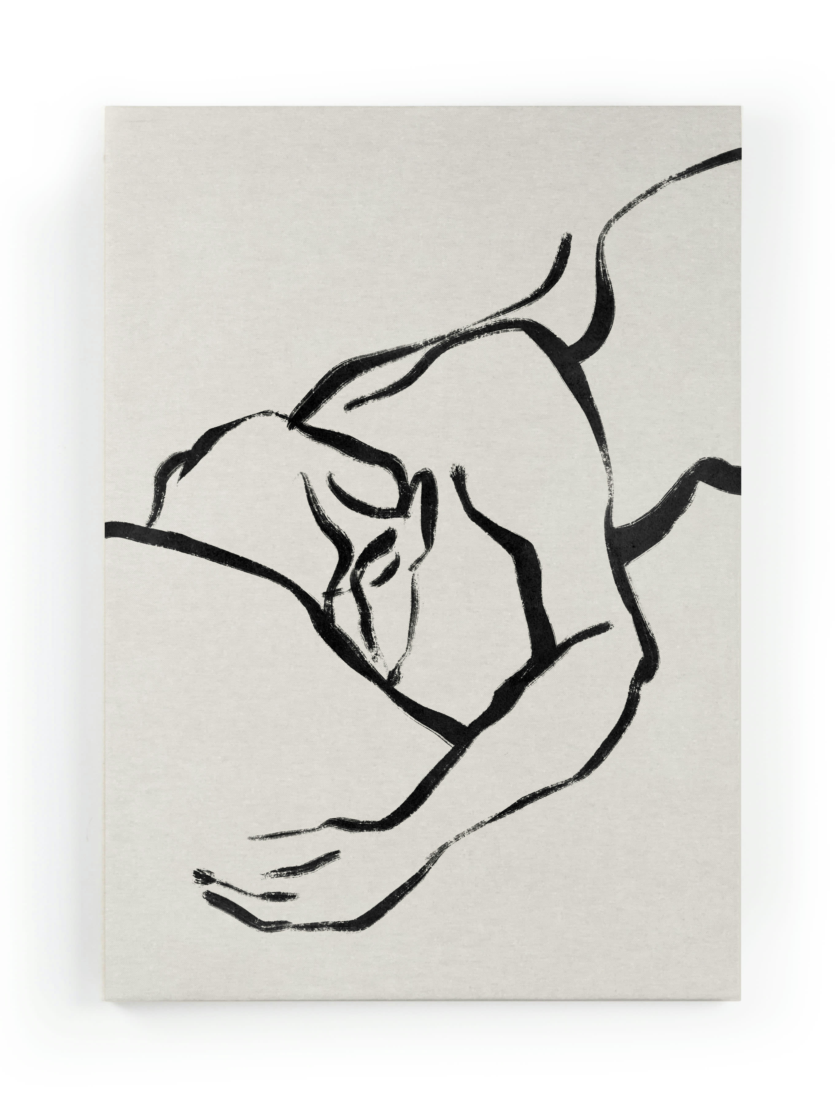 MORNINGS - Peinture sur toile 60x40 imprimé HD Matins