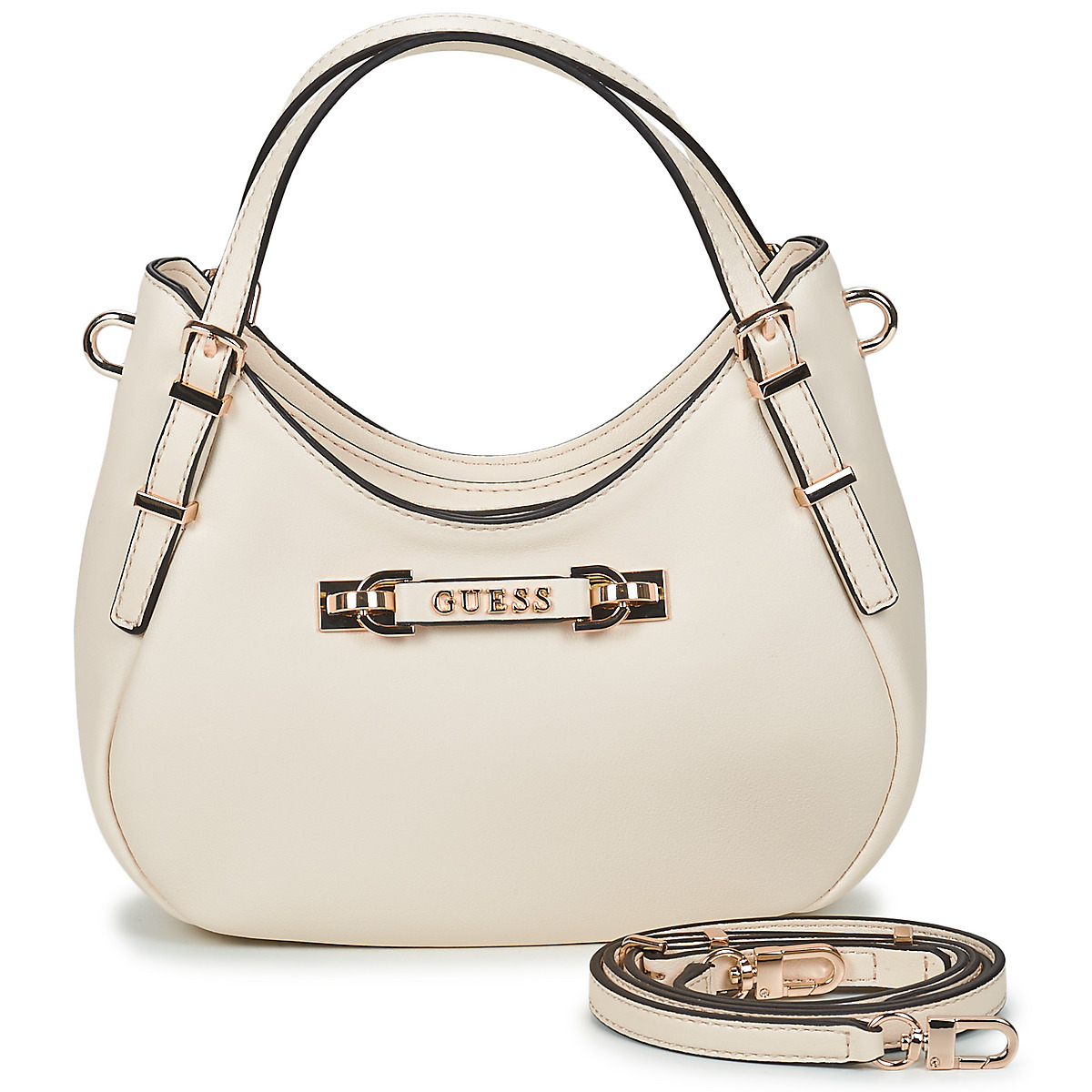 Guess - LEFIA SMALL SATCHEL - Beige