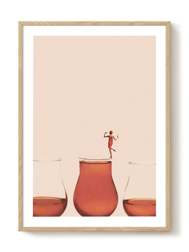 Maarten Léon - I prefer the full one - PSTR studio Kunst Poster
