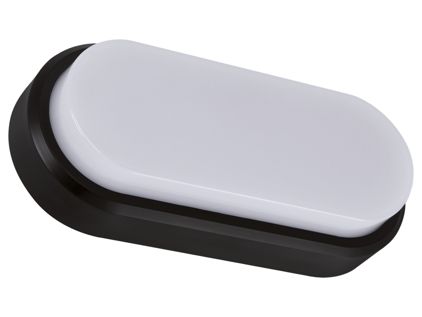 Lampa sufitowa zewnętrzna Aron LED z tworzywa sztucznegoczarna