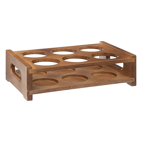 Lot de 6 Verres &Rack 