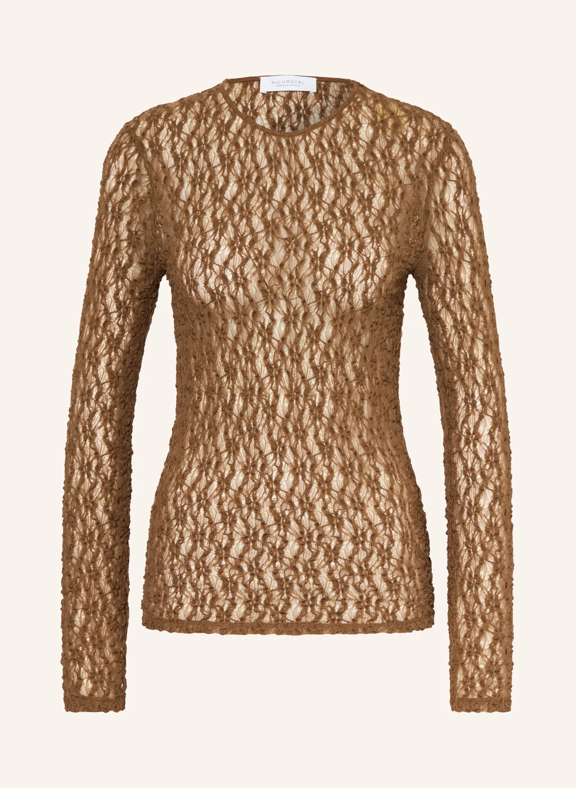 Rich & Royal Longsleeve aus Spitze