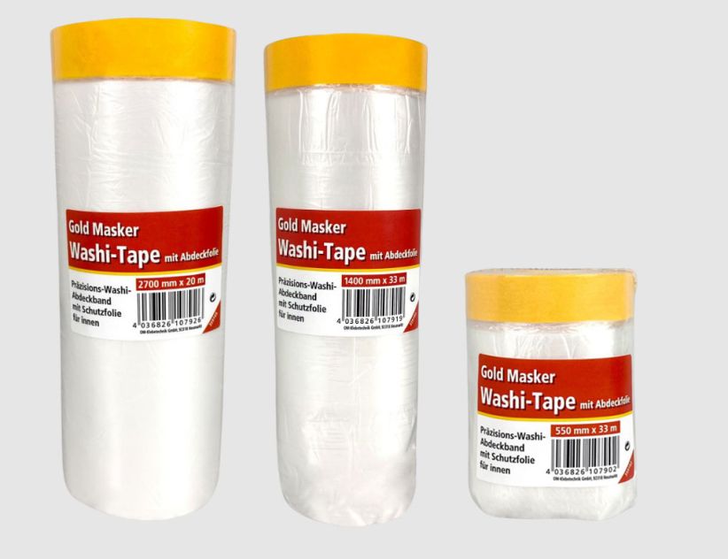 Washi-Tape mit Abdeckfolie