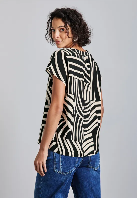 Bedruckte Bluse