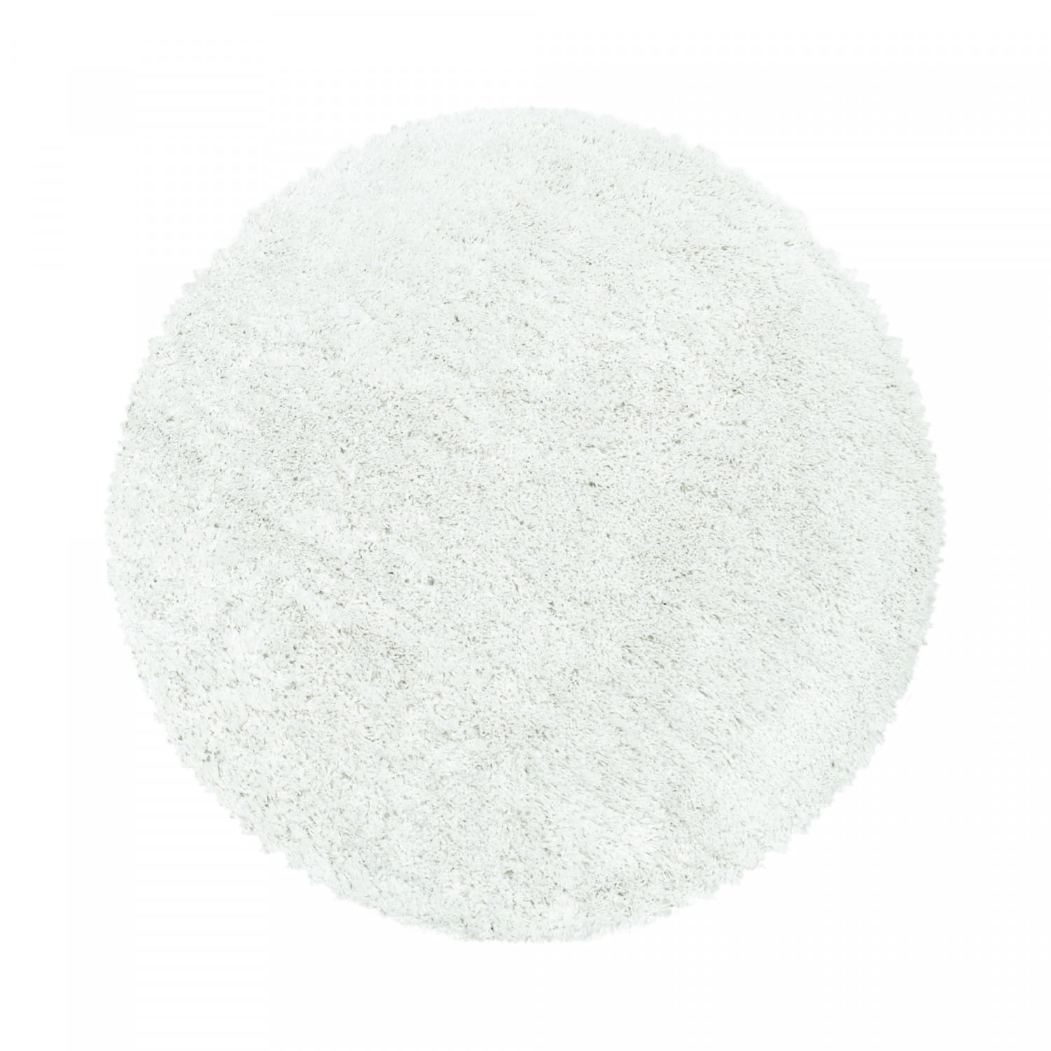 Dywan shaggy Fluffy Super Soft biały 120 cm x 120koło
