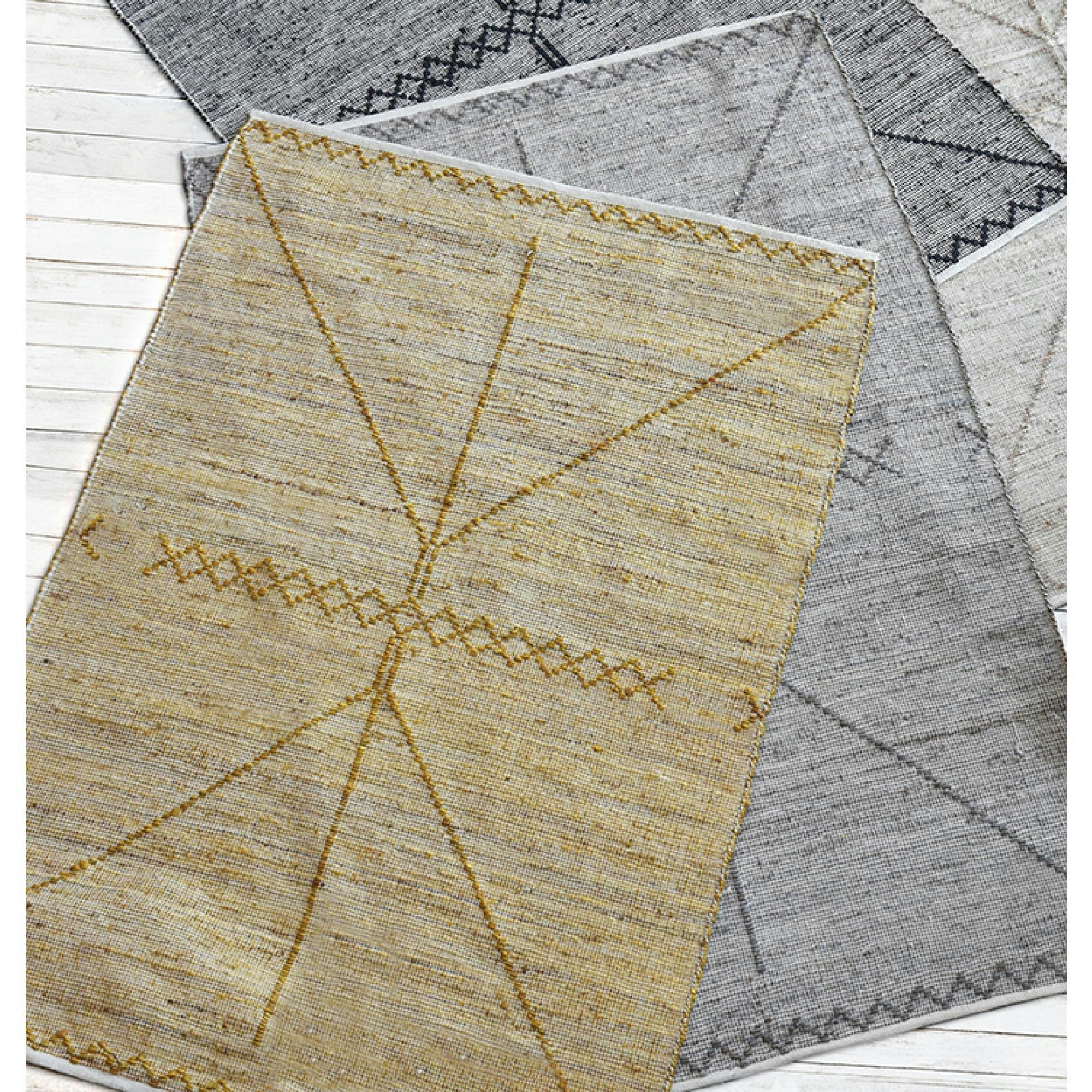 JIAZI - Tapis en chanvre jiazi 290 x 190 cm