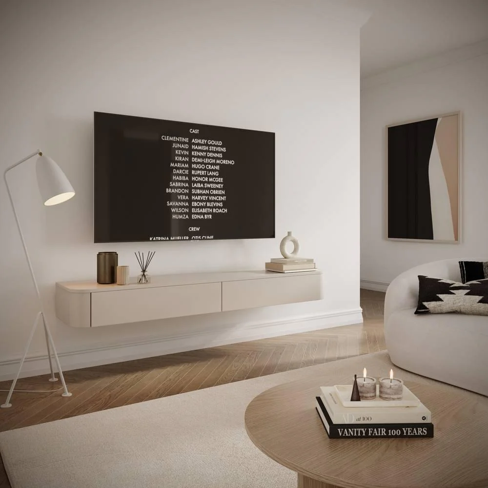 TV-meubel zwevend Totara